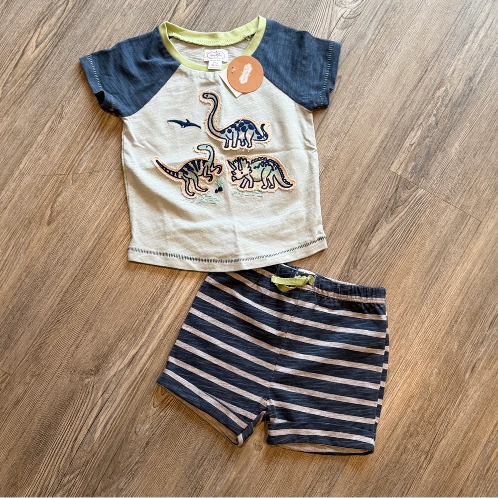 Mud Pie Dino Patch Set